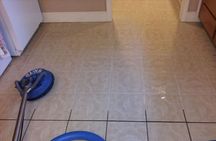 Tile and grout cleaning